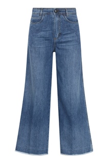 Укороченные расклешенные джинсы Etro
