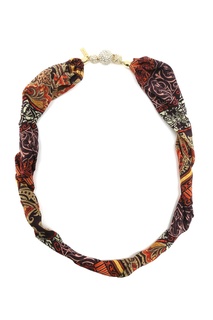 Шелковое ожерелье с орнаментами Etro