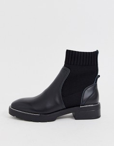 Ботильоны из искусственной кожи Sixty Seven - Черный