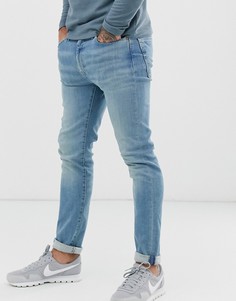 Светлые джинсы скинни с классической талией Levis 510 - Синий