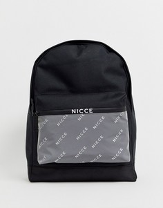 Рюкзак и пенал со светоотражающим логотипом Nicce - Серебряный
