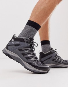 Черные походные ботинки Columbia - Wayfinder MID Outdry - Черный