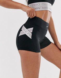 Черные шорты Nike Pro Training 3 дюйма - Черный