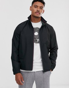 Черная ветровка на молнии с высоким воротником PS Paul Smith - Черный
