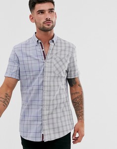 Серая рубашка в клетку River Island - Серый