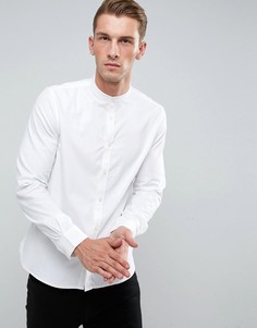Приталенная рубашка с воротником на пуговице French Connection - Белый