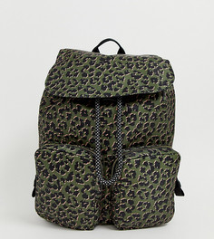 Рюкзак с леопардовым принтом и карманами Accessorize - Мульти