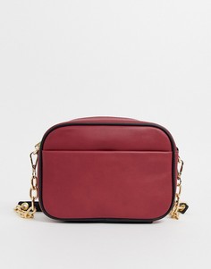 Черная сумка через плечо на молнии Urban Originals - Черный