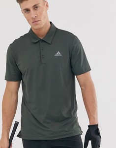 Зеленое поло Adidas Golf Ultimate 2.0 - Зеленый