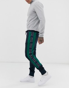 Спортивные штаны с контрастной лентой Tommy Hilfiger - Синий