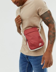 Бордовая сумка для авиапутешествий Nike - Красный