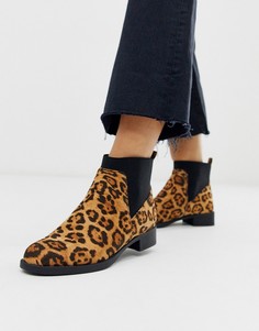 Ботинки челси с леопардовым принтом Park Lane - Мульти