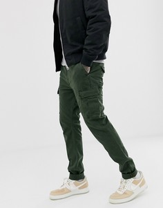 Зеленые брюки карго Superdry - Surplus - Зеленый