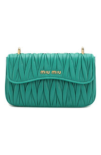 Сумка из кожи Miu Miu