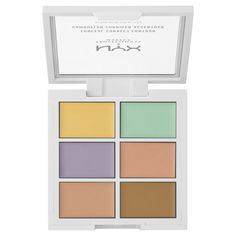 Палетка для коррекции цвета. CONCEAL, CORRECT, CONTOUR PALETTE NYX Professional Makeup