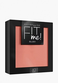 Румяна Maybelline New York FitMe Blush, легкая текстура, оттенок 40, Персик, 4.5 гр