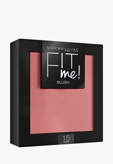 Румяна Maybelline New York FitMe Blush, легкая текстура, оттенок 15, Нюд, 4.5 гр