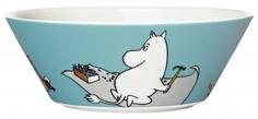 Moomin Пиала Муми-Тролль бирюзовый 15cm