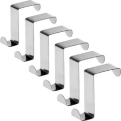 Крючки Tatkraft SEGER для дверей и выдвижных шкафов. 6 шт 2.5x6x5.8 см