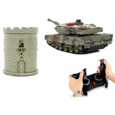 Радиоуправляемый танковый бой Huan Qi HQ550B масштаб 1:24 RTR 2.4GHz - HQ550B