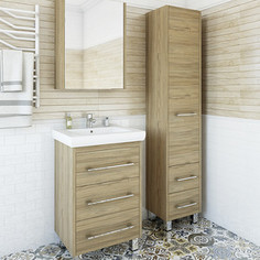 Мебель для ванной Sanflor Ларго 60 напольная, швейцарский вяз