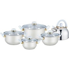 Набор посуды 9 предметов Bekker Classic (BK-4601)
