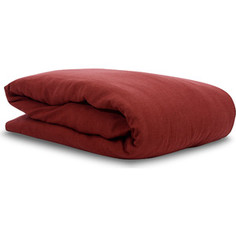 Пододеяльник бордового цвета 150х200 Tkano Essential (TK18-LD0007)
