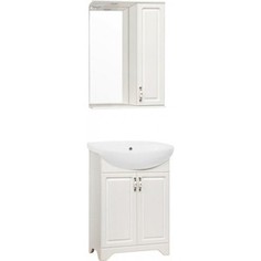 Мебель для ванной Style line Олеандр-2 55 рельеф пастель