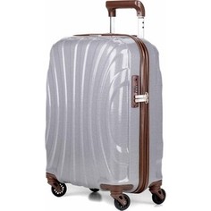 Чемодан 4 ROADS серый жемчуг, К001 (24)