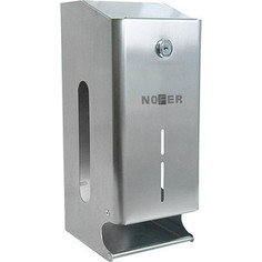 Диспенсер для туалетной бумаги Nofer Two rolls для 2 рулонов, хром/глянцевый (05101.B)