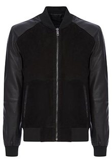 Кожаный бомбер Jorg Weber
