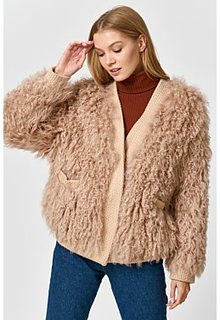 Облегченный жакет из овчины Virtuale Fur Collection