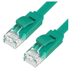 Сетевой кабель GCR Premium UTP 30AWG cat.6 RJ45 T568B 3.0m Green GCR-LNC625-3.0m Greenconnect