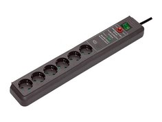 Сетевой фильтр Brennenstuhl Secure-Tec 6 Sockets 3m 1159540376