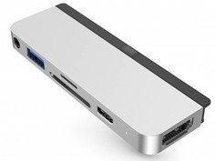 Аксессуар HyperDrive 6-in-1 USB-C Hub Silver HD319-SILVER