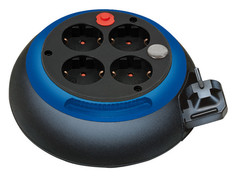 Удлинитель Brennenstuhl Comfort-Line 4 Sockets 3m Black-Blue 1109230
