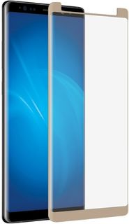 Аксессуар Защитное стекло для Samsung Galaxy Note 8 Ainy Full Screen Cover 3D 0.2mm Gold AF-S1004L