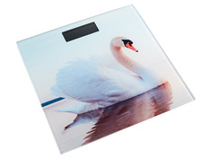 Весы напольные Аксинья КС-6010 Белый лебедь