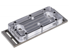 Водяное охлаждение Alphacool D-RAM Cooler X4 Universal Plexi Black Nickel 17272