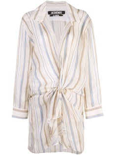 Jacquemus платье-рубашка в полоску