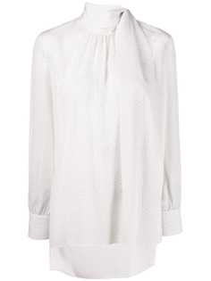 Fendi блузка с воротником-платком