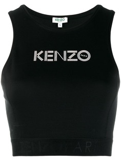 Kenzo топ без рукавов с логотипом