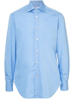 Kiton поплиновая рубашка