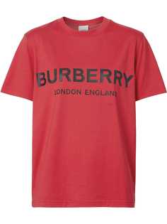 Burberry футболка с логотипом