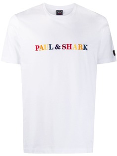 Paul & Shark футболка с вышитым логотипом Paul&Shark