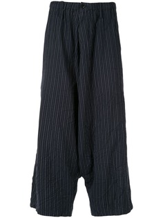 Yohji Yamamoto Pre-Owned укороченные брюки Samurai