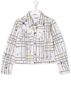 Msgm Kids джинсовая куртка