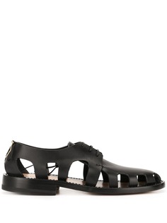 Bottega Veneta туфли с вырезными деталями