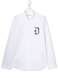 Dondup Kids рубашка с логотипом