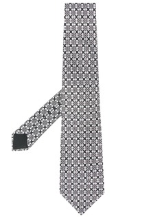 Hermès галстук 2000-х годов с узором pre-owned